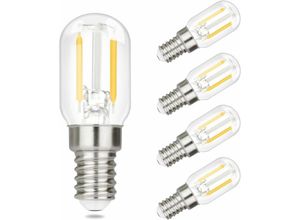 Image of E14 led Warmweiss Glühbirnen Vintage - T22 led Leuchtmittel Lampe E14 Birnen 2W 2700K Energiesparlampe Light Bulbs Retro Edison Glühlampen Filament