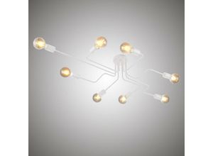 Image of 8-Lichter Deckenlampe Kreative Spinne Deckenlampe Industrie Pendelleuchte für Esszimmer Bar Cafeteria