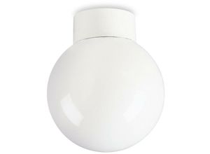 5036797111280 - Firstlight Products - Firstlight Opal - 1 Light Opal Glass Sphere Flush Globe Deckenleuchte - 60W Weiß B22