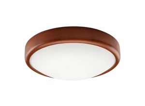 5907687432610 - Lamkur Lighting - Lamkur Round Schlichte Deckenleuchte Rustikal 1x E27