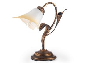 8030626537033 - Onli Lighting - Onli lucrezia Glastischlampe Bronze