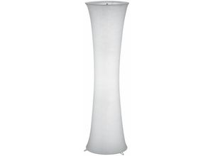 4059157008274 - Elegante Steh Leuchte dimmbar Textil weiß Diele Büro Lampe im Set inklRGB-LED Leuchtmittel