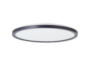 4004353405624 - Lampe Brennan LED Aufbaupaneel 30cm 4000K schwarz weiß Metall Kunststoff schwarz 175 W LED integriert - schwarz