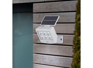 4059157289079 - Etc-shop - Solarlampen für Außen mit Bewegungsmelder led Solar Wandleuchte Aussen Spot mit Bewegungsmelder Aussen weiß led 03W 150Lm kaltweiß