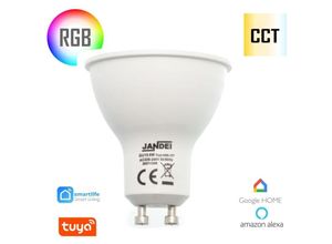 8435523840758 - Jandei - LED -Glühbirne Gu10 6W RGB+CCT Tuya LEX LEX