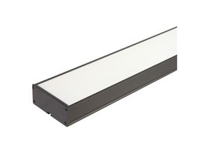 8435523847016 - Jandei - pvc Linear Strip 32W 1180x100mm Oberfläche Hang 4200K IP20 Schwarzer Rahmen