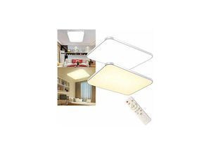 0754080630496 - Naizy - 72W led panel dimmbar moderne deckenlampe - Deckenleuchte mit Fernbedienung - Schlafzimmer Wohnzimmer Küche deckenlampen (72W Dimmbar)