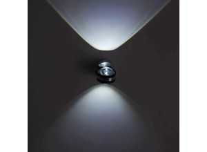 Image of LED-Wandleuchte, doppelseitige Kristall-Auf- und Ab-Wandleuchte, Innenbeleuchtung, Aluminium-Wandleuchte, Hintergrund-Wanddekorationslampe,