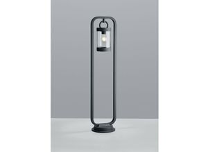 8055303620891 - Iperbriko - Sambesi Anthrazit Außenmast H100 cm Dämmerungssensor IP44 Trio Beleuchtung