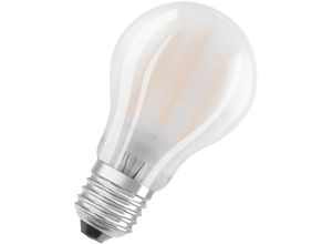 Image of OSRAM BASE CLASSIC A GLFR 60 LED-Lampe mit Sockel E27, Kolbenform, Doppelpack, 6,5W, 806lm, 2700K, warmweißes Licht, geringe Wärmeentwicklung, lange