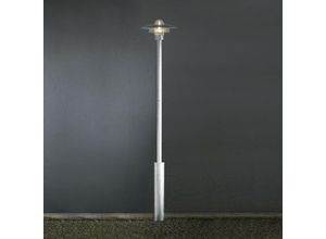 7318307336320 - Konstsmide Lighting - Konstsmide Modena Moderner Straßenlaternenpfahl für den Außenbereich verzinkter Stahl IP44