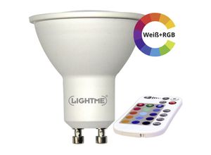 4020856851904 - LM85190-2 led eek g (a - g) GU10 Reflektor 45 w = 28 w rgbw (ø x l) 50 mm x 57 mm colorchan - Lightme