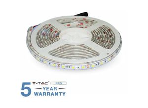 3800230621511 - Vtac - v-tac led strip 5 mt 300 LEDs smd 5050 IP65 kalt natur-warm