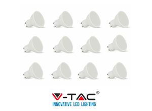 0655100016842 - V-tac - 12 GU10-Glühbirnen 5 w Strahler natural cold light vtac 0655100016842 - V-tac - 12 GU10-Glühbirnen 5 w Strahler natural cold light vtac