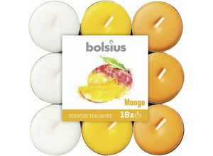 8717847139641 - Bolsius - Duftteelichter Mango ø 38 cm 18er Pack Duftkerzen