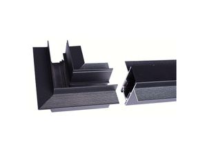 8435427138074 - Barcelona Led - L-Verbinder für Einbau-Magnetschienen 20 mm - Horizontal - schwarz