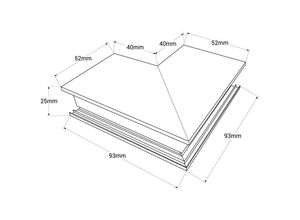 8435427151394 - Barcelona Led - L-Stoß für Flächenmagnetschienen 20mm - Vertikal Farbe Weiß - Weiß