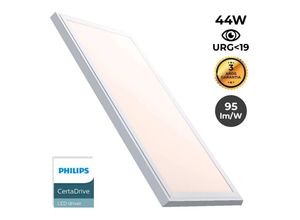 8435427120734 - Barcelona Led - LED-Oberflächenpanel 120x30cm mit Montagesatz Lichtfarbe Warmweiß 3000K - Warmweiß 3000K