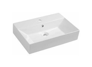 8697687515013 - Sistema - Waschtisch 60x42 cm weiß 10SF50060 - Aqualine