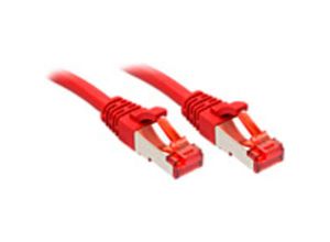 4002888477307 - LINDY 47730 RJ45 Netzwerkkabel Patchkabel CAT 6 S FTP 030 m Rot 1 St