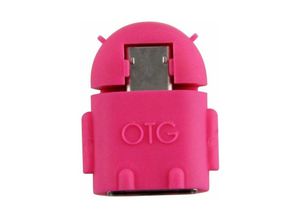 0614405240512 - Northix - OTG-Adapter – USB-zu-MicroUSB-Adapter – Rosa