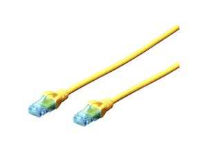 4016032199038 - DK-1512-030 Y RJ45 Netzwerkkabel Patchkabel CAT 5e U UTP 300 m Gelb verdrillte Paare 1 St