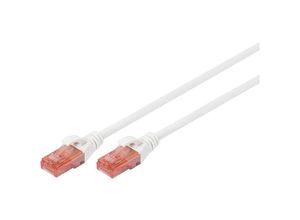 4016032387800 - DK-1617-020 WH RJ45 Netzwerkkabel Patchkabel cat 6 u utp 200 m Weiß Halogenfrei 1 St - Digitus