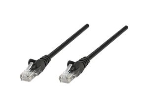 0766623320764 - 320764 RJ45 Netzwerkkabel Patchkabel cat 5e u utp 300 m Schwarz 1 St - Intellinet