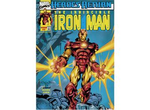 5011583536829 - Leinwandbild MARVEL The Invincible Iron Man Bilder Gr B H T 50 cm x 70 cm x 25 cm Leinwandbild 1 St bunt (mehrfarbig) Leinwandbilder