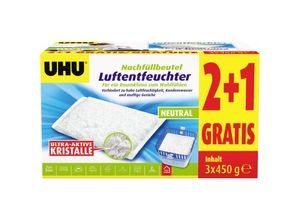 4026700472554 - Luftentfeuchter Nachfüllbeutel 450g 2+1 gratis Luftentfeuchter - UHU