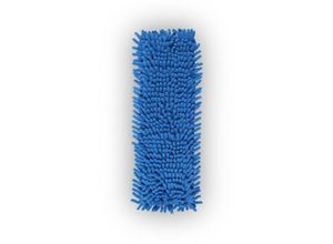 4059222066987 - Ersatzbezug ( Blau ) für Bodenwischer 40cm - Microfaser Chenille Wischbezug für alle gängigen Klapphalter - Flachwischer Bezug für alle Bodenarten