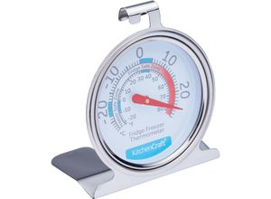 5028250117434 - Kitchen Craft - KitchenCraft Kühl- und Gefrierschrankthermometer mit Anleitung ofMinimal- und Maximaltemperatur Edelstahl