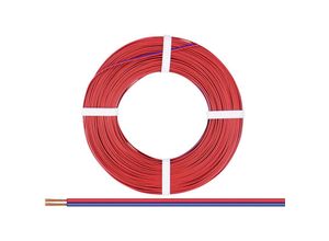 4014991242581 - Donau Elektronik 225-020-25 Litze 2 x 025 mm² Rot-Blau 25 m