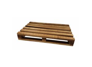 4260700650486 - Spetebo - Deko Tablett Palette aus Holz - Tischdeko für Innen Serviertablett Gläsertablett