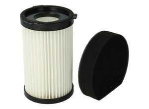 4068201491795 - Vhbw - 1x Lamellenfilter kompatibel mit Turbo Tronic TT-VS6 Turbo Stick Handstaubsauger Elektrobesen - Inkl Schwammfilter