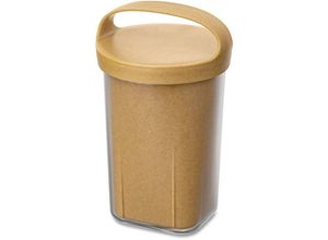 4002942564684 - Frischhaltedose KOZIOL BUDDY ISO Lebensmittelaufbewahrungsbehälter Gr B H L 10 cm x 18 cm x 10 cm beige (nature wood) Frischhaltedosen spülmaschinengeeignetmelaminfreirecycelbarCO²neutrale Produktion05L