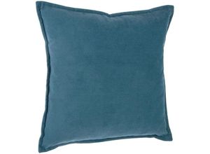 3560234469327 - Atmosphera - Kissen Lilou - blau 45 × 45 cm créateur dintérieur