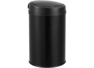 4059438584596 - [encasa] - Sensor-Mülleimer 30L Schwarz encasa - Schwarz