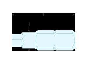 3148510233642 - EH101 8 Bit Serie 1 - Sechskant 1 8 - Facom