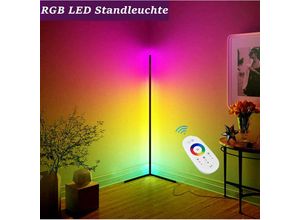 7427273887061 - Unho - led rgb Stehleuchte Eckleuchte Stehlampe Dimmbar Farbig Lichtsäule Standleuchte