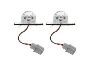 9795002602321 - Maerex - 2 Stück Kfz-Kennzeichenbeleuchtung 12 v LED-Kennzeichenlampen Kennzeichen-Rücklicht für Honda Odyssey Stream Fit Jazz Insight cr-v hr-v