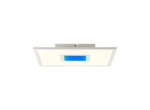 4004353369926 - BRILLIANT Lampe Odella LED Deckenaufbau-Paneel 40x40cm weiß 1x 25W LED integriert (2480lm 2700-6500K) RGB-Dekolicht für farbenfrohe Akzentbeleuchtung