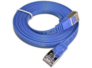 9120064013011 - PKW-STP-SLIM-KAT6 50 bl RJ45 Netzwerkkabel Patchkabel cat 6 u ftp 500 m Blau flach 1 - Slim Wirewin