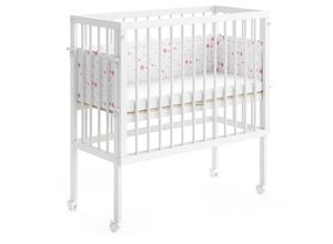 4251421942622 - Beistellbett SOPHIE Weiß Babybett Stillbett Stubenbett Nestchen Boxspringbett 2 Seitenteile