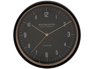 3560232804045 - Atmosphera - Wanduhr für die Küche sven schwarz ø 29 cm