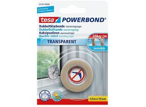 4042448843142 - TESA 55743 - Montageband tesa Powerbond® Transparent 15 m x 19 mm