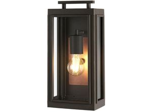 5024005675617 - Lighting qn-sutcliffe-s-oz quintiesse Wandleuchte Sutcliffe E27 1x40W IP44 Aluminium Bronze ölgerieben & Kupfer H355cm B178cm dimmbar - Elstead