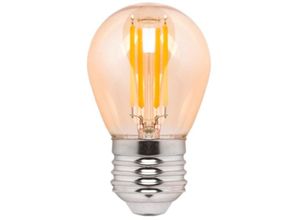 8435427101887 - Barcelona Led - Bernsteinfarbene LED-Glühbirne im Vintage-Look - Dimmbar - E27 G45 - 4W