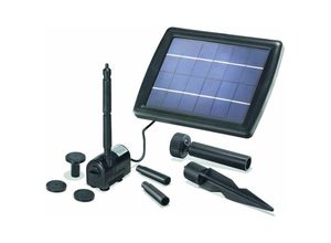 4260057863591 - Solar Teichpumpe 2W 175l h Solarpumpe Gartenteich Pumpenset Teich 101010