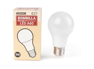 8435427112135 - Barcelona Led - LED-Glühbirne E27 9W A60 815lm Lichtfarbe Neutralweiß - Neutralweiß